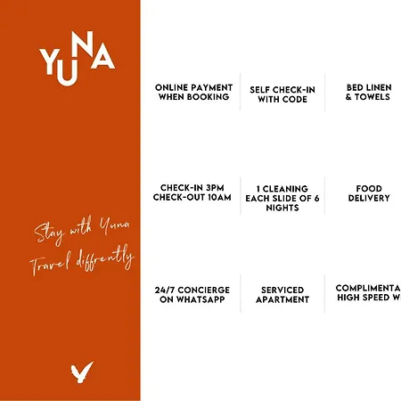 Yuna Saint-honoré - Serviced *